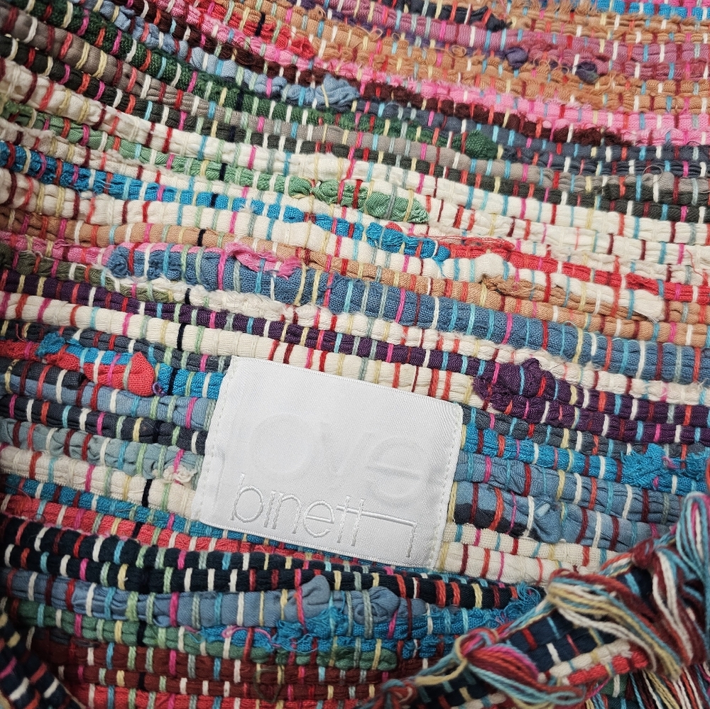 Anthropologie Love Binetti Woven Clutch Bag - Picture 5 of 6